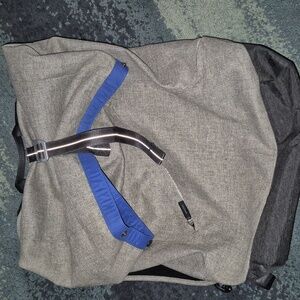 Lululemon Urbanathalon Gray and Blue Backpack..35L
